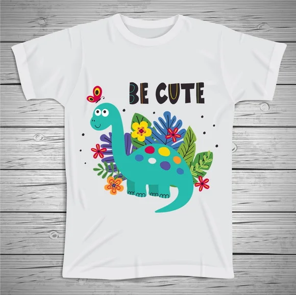Camiseta Infantil Dinossauro