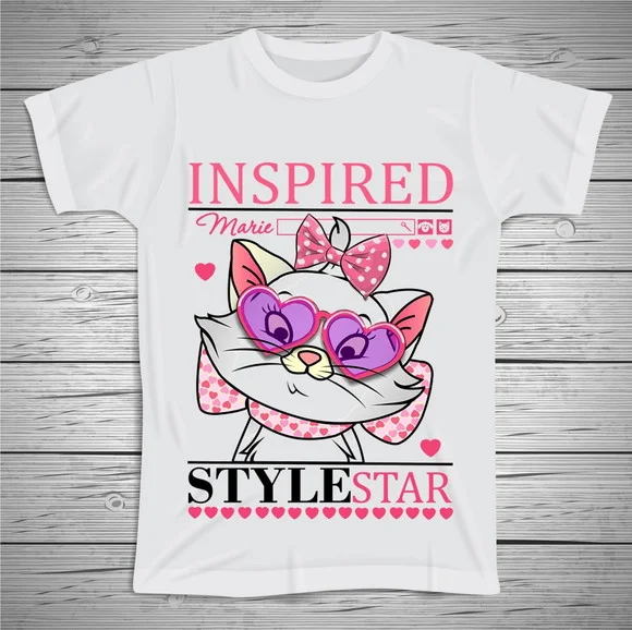 Camiseta Infantil Marie