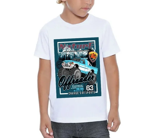 Camiseta Infantil Off Road