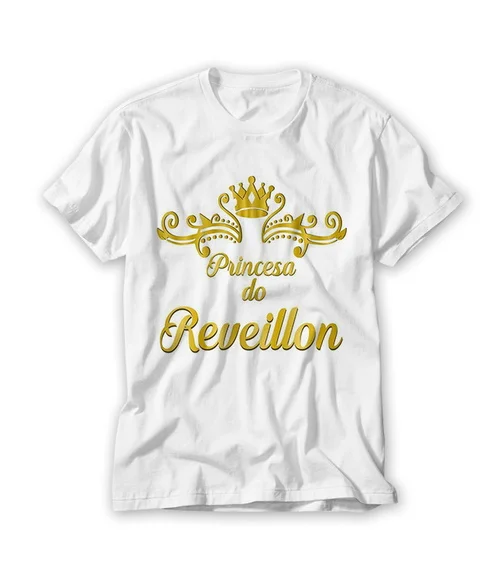 Camiseta Infantil Princesa do Reveillon