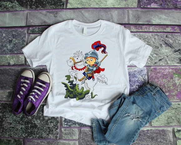 Camiseta Infantil São Jorge