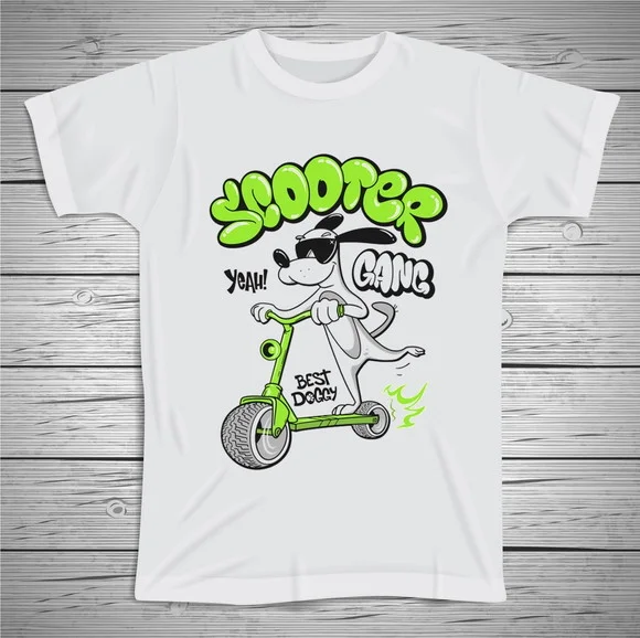 Camiseta Infantil Scooter