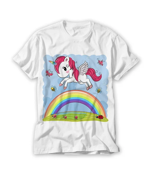 Camiseta Infantil Unicórnio