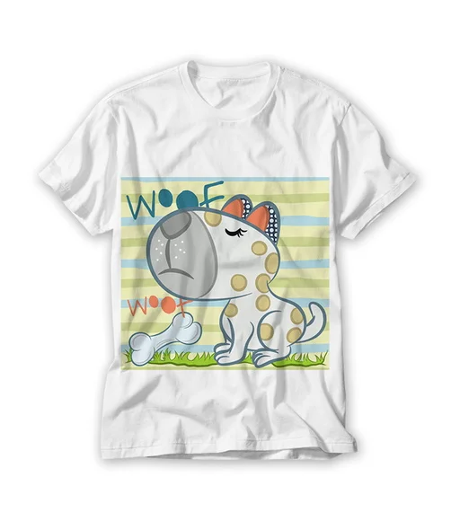 Camiseta Infantil Woof Woof