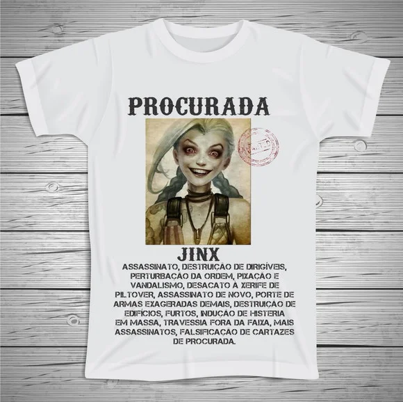 Camiseta Jinx