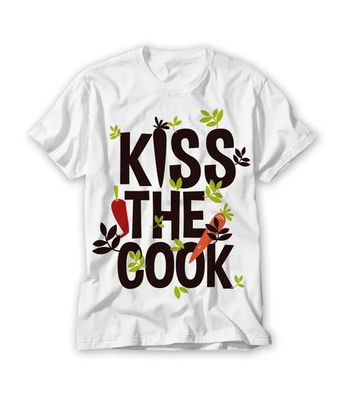 Camiseta Kiss The Cook