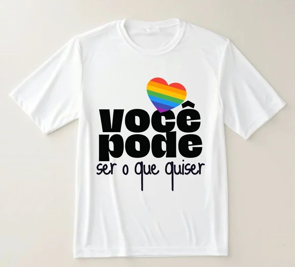 Camiseta Lgbtqia+ Você Pode