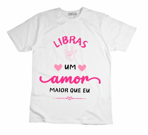 Camiseta Libras