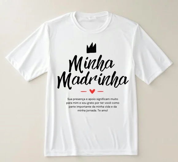 Camiseta Madrinha