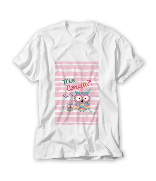 Camiseta Mãe Coruja