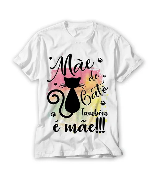 Camiseta Mãe de Gato