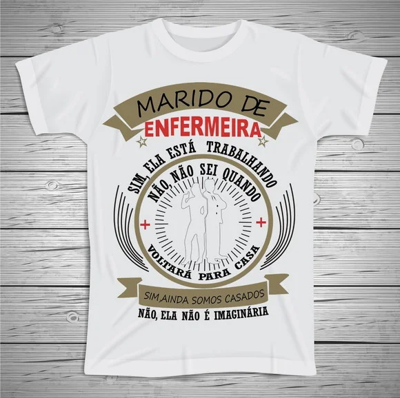 Camiseta Marido de Enfermeira