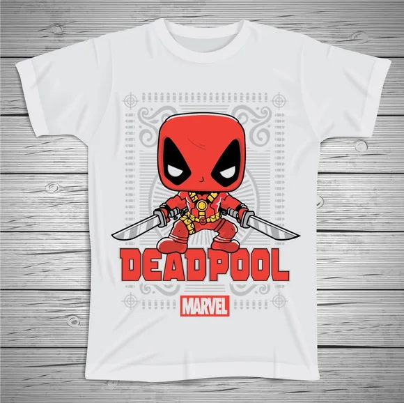 Camiseta Mascote Deadpool