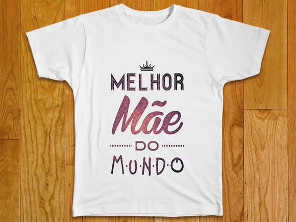 Camiseta Melhor Mãe do Mundo