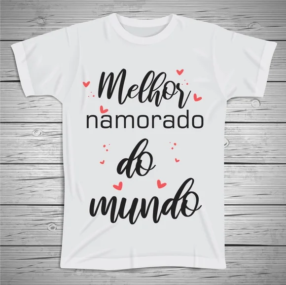 Camiseta Melhor Namorado do Mundo