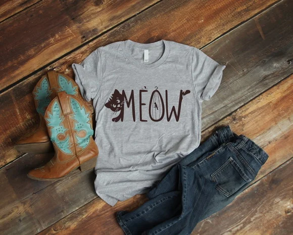 Camiseta Meow