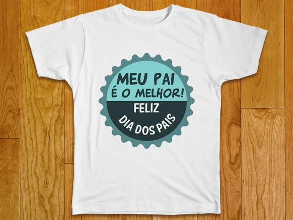 Camiseta Meu Pai é O Melhor