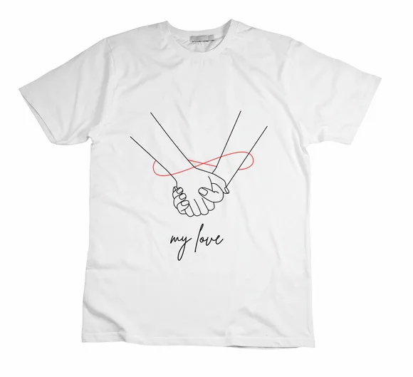 Camiseta My Love Minimalista