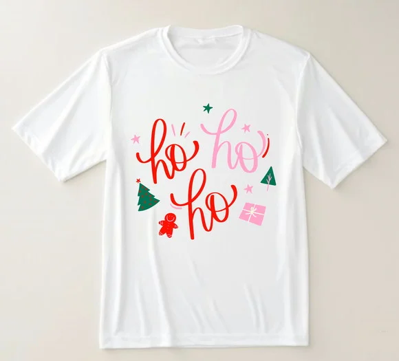 Camiseta Natal Ho Ho Ho