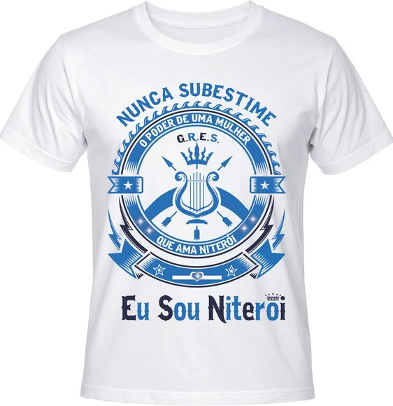 Camiseta Carnaval Eu Sou Niterói Samba