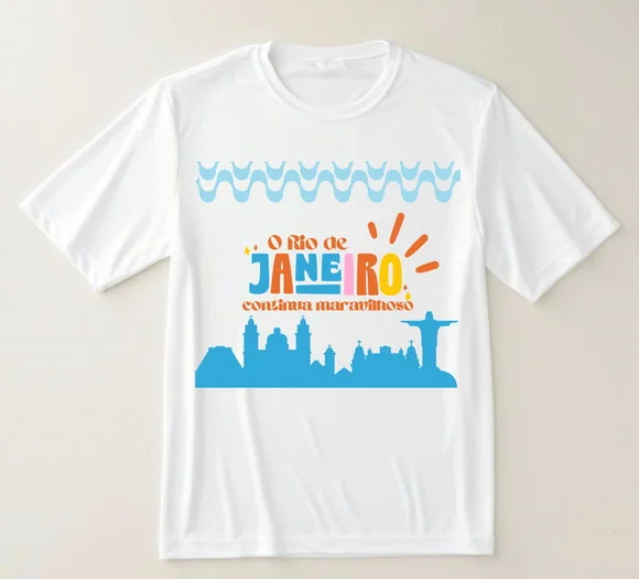 Camiseta o Rio de Janeiro Continua Maravilhoso