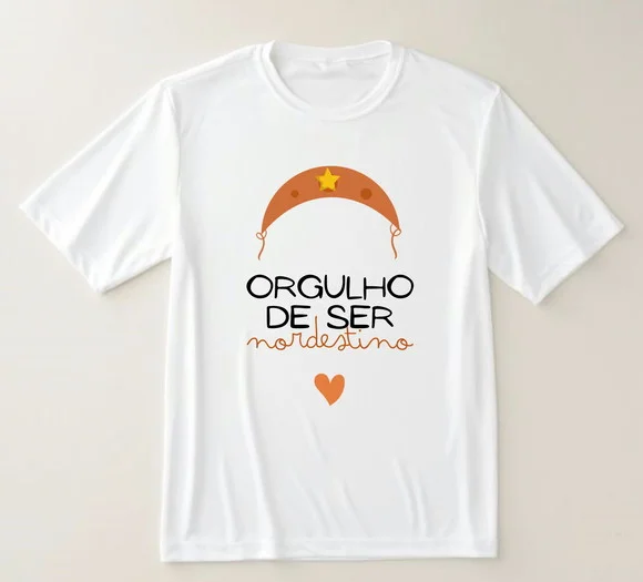 Camiseta Orgulho de Ser Nordestino