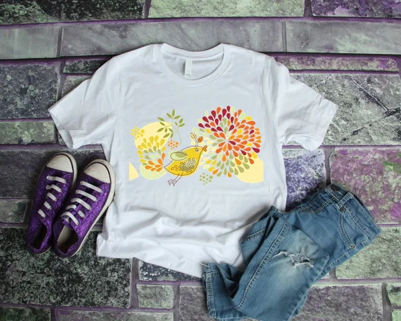 Camiseta Pássaro