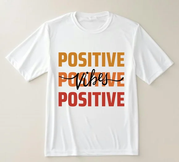 Camiseta Positive Vibes