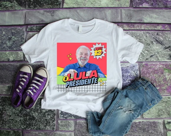 Camiseta Presidente Lula 2022