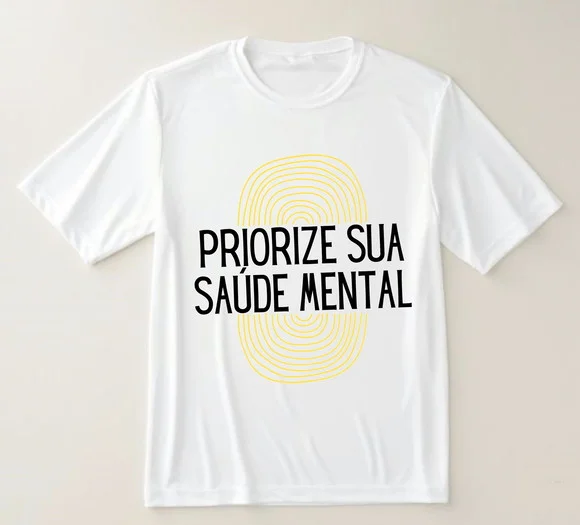 Camiseta Priorize Sua Saúde Mental