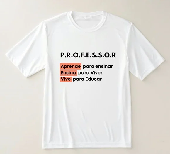 Camiseta Professor