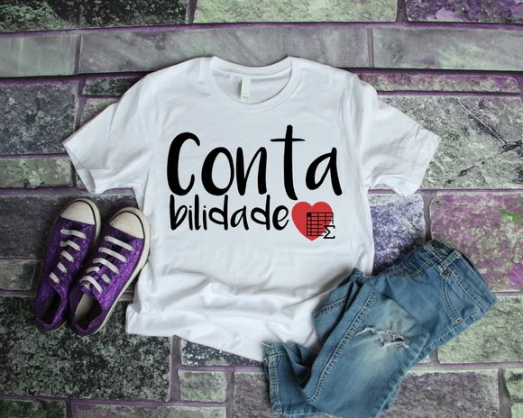 Camiseta Profissão Contabilidade