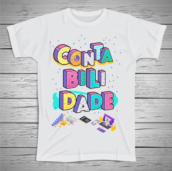 Camiseta Profissão Contabilidade