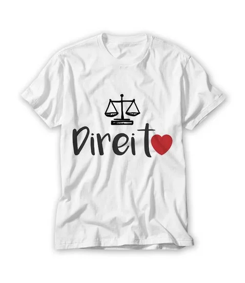 Camiseta Profissão - Direito