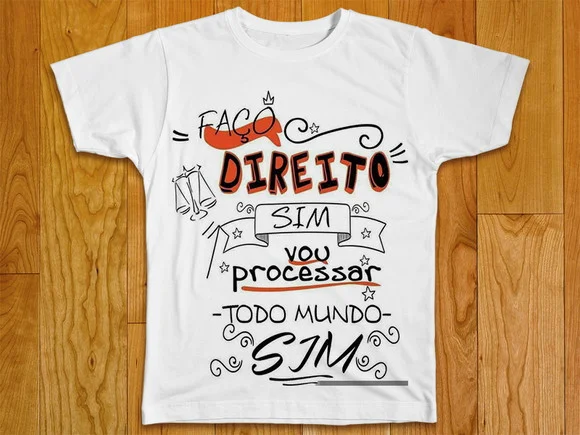 Camiseta Profissão Direito