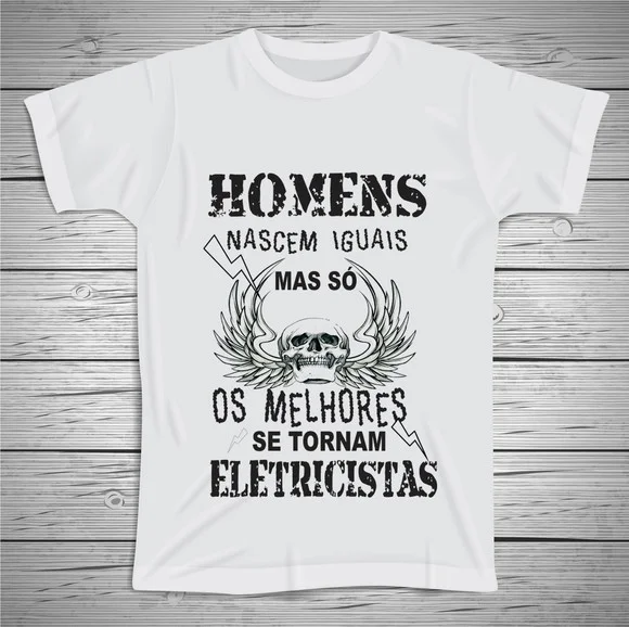 Camiseta Profissão Eletricista