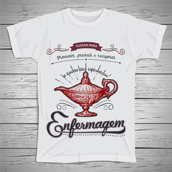 Camiseta Profissão Enfermagem