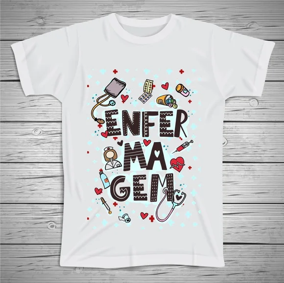 Camiseta Profissão Enfermagem