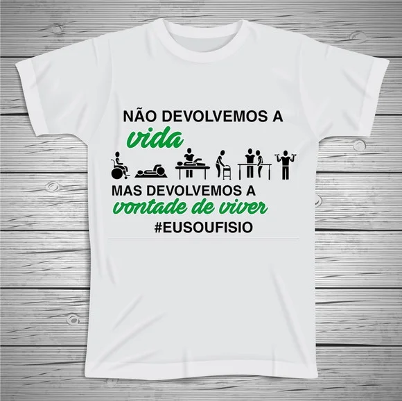 Camiseta Profissão Fisioterapia