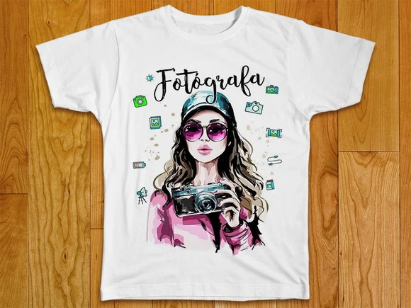 Camiseta Profissão Fotografia