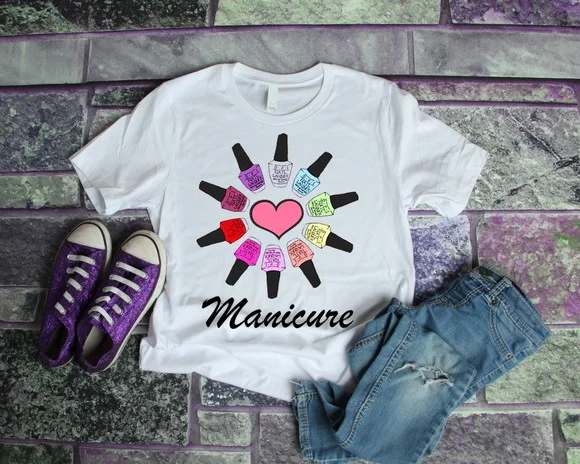 Camiseta Profissão Manicure