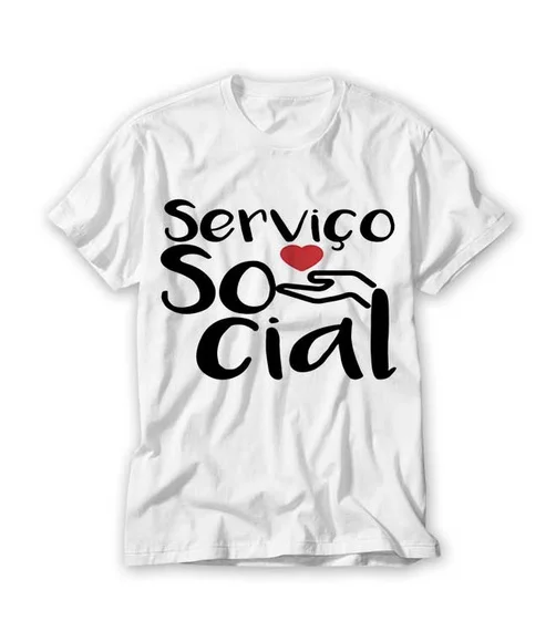 Camiseta Profissão - Serviço Social
