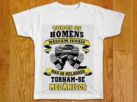 Camiseta Profissão Mecânico