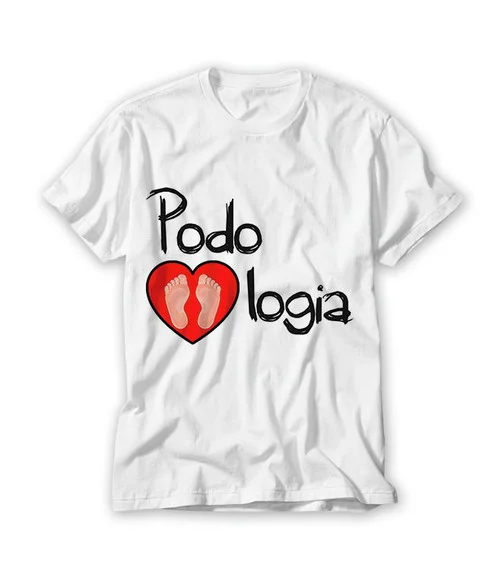 Camiseta Profissão Podologia