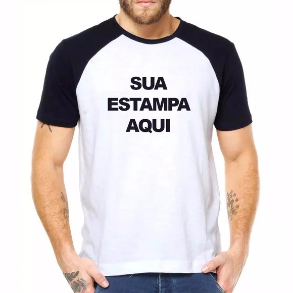 Camiseta Raglan Personalizada