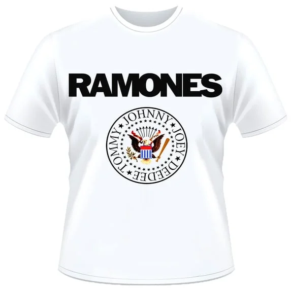Camiseta Rock - R-a-m-o-n-e-s