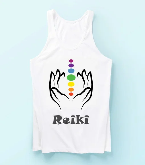 Camiseta Regata Feminina Reiki