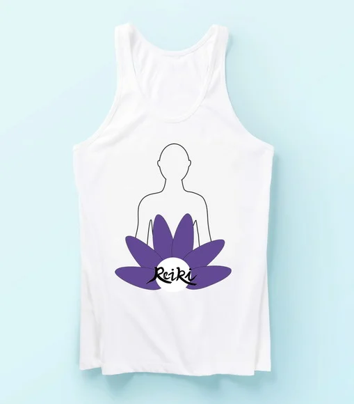 Camiseta Regata Feminina Reiki