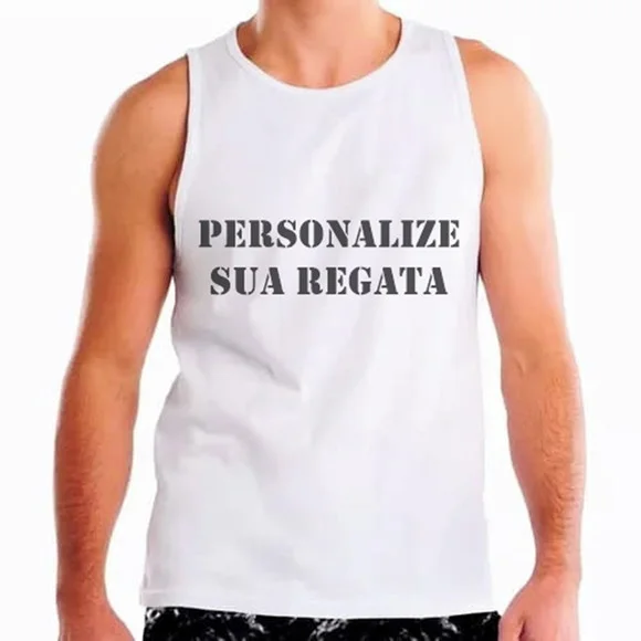 Camiseta Regata Personalizada