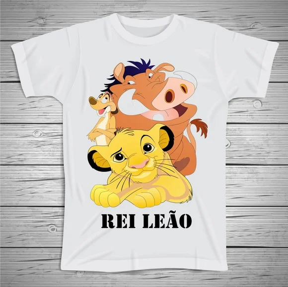 Camiseta Rei Leão